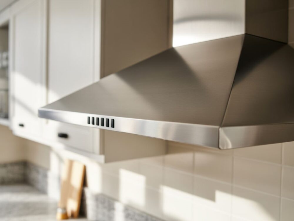 System wentylacji okapu