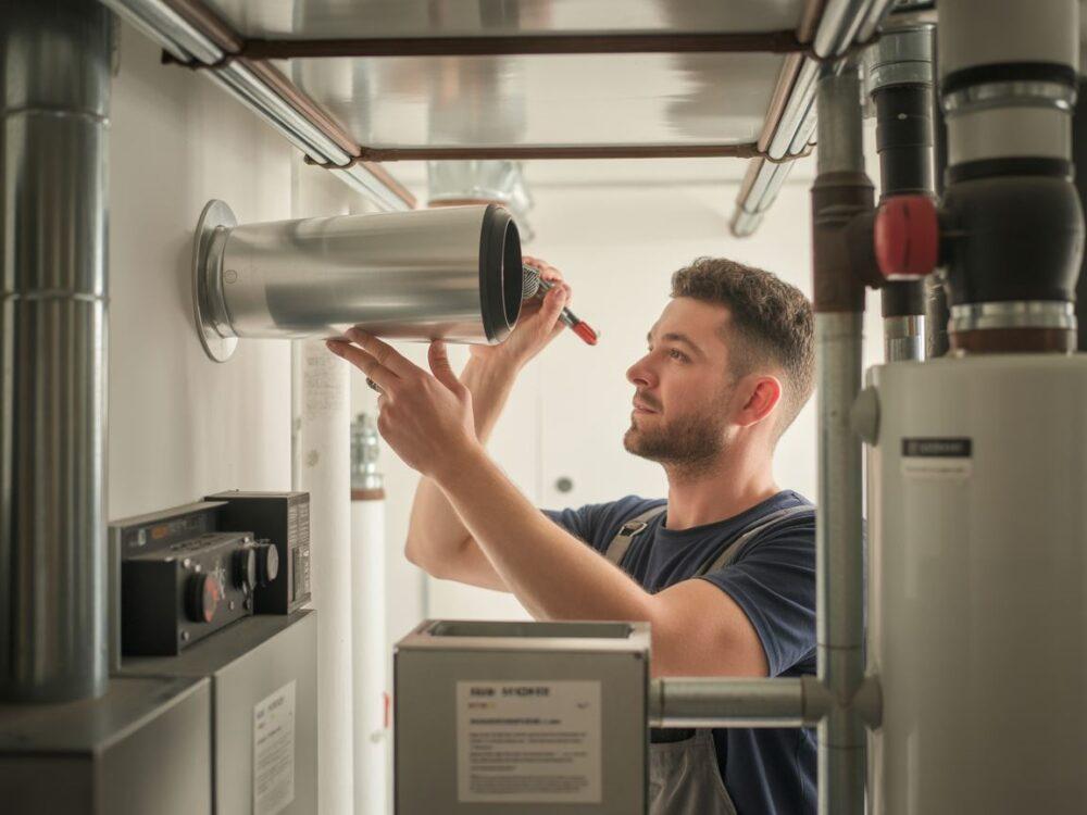 System wentylacyjny bez komina