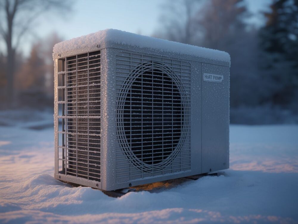 Szkodliwe oblodzenie pompy