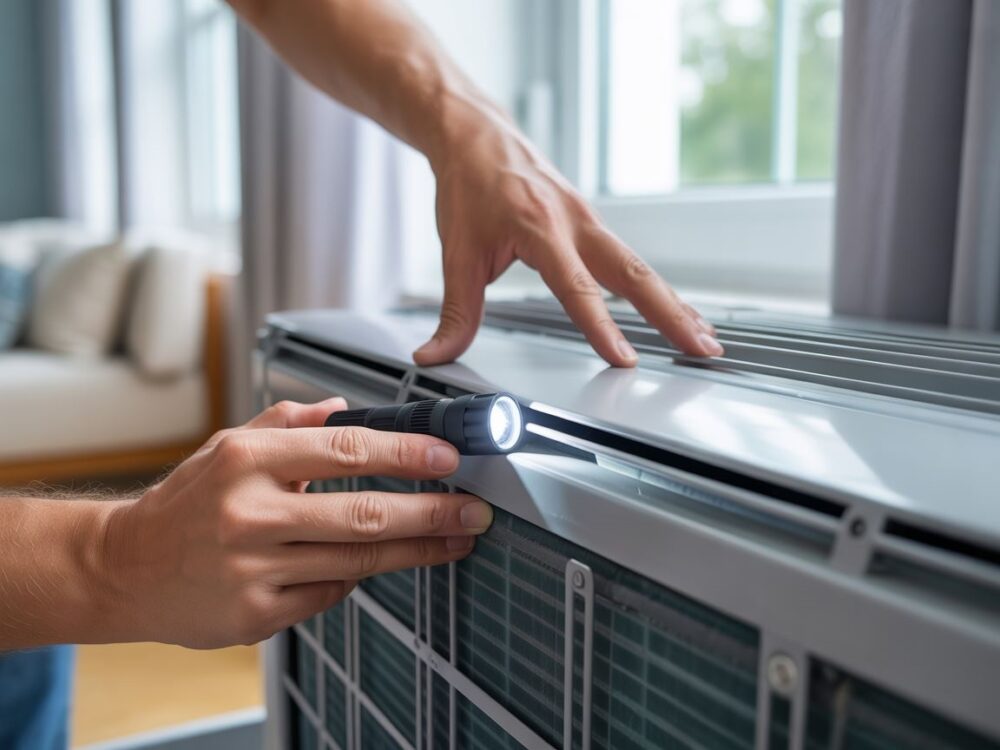 Technik z manometrem