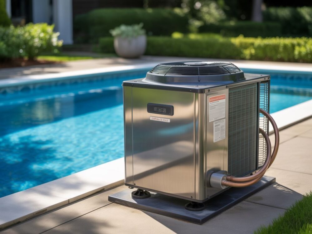 Urządzenie grzewcze basenu