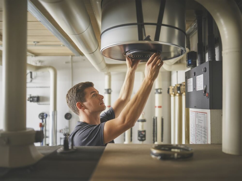 Wentylacja mechaniczna kotłowni