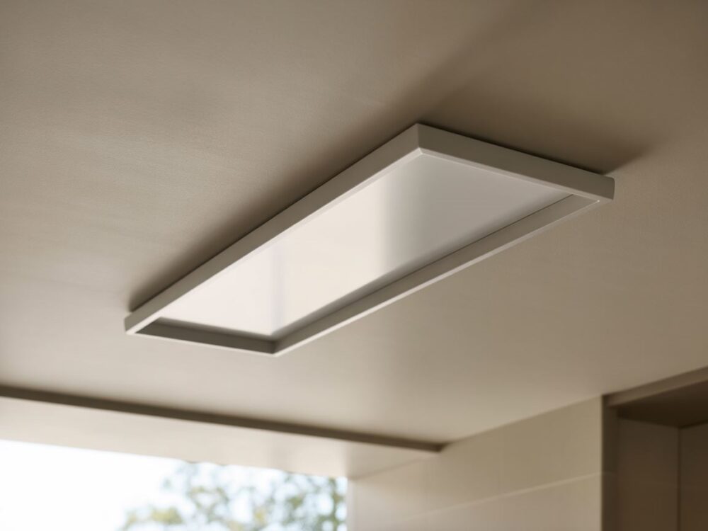 Wentylacja w suficie łazienki