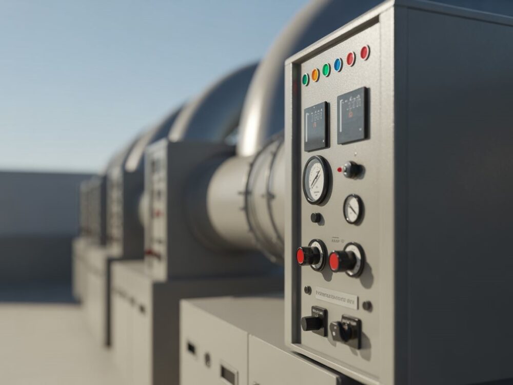 Wykres wydajności wentylacji