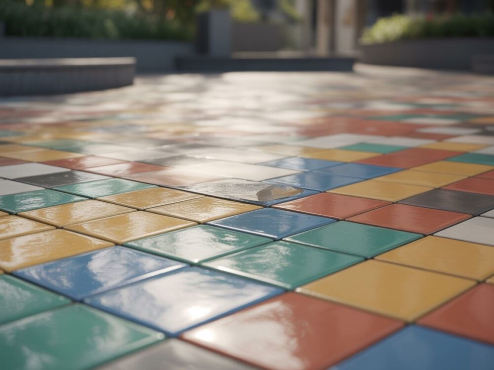 Wzory płytek na podłodze