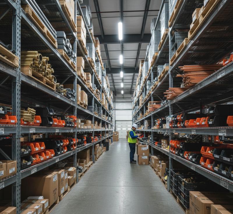 Hurtownia sanitarna z asortymentem rur dla instalatorów